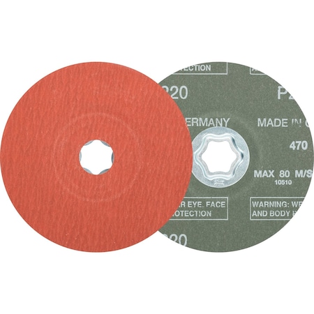 Pferd Combiclick Fiber Disc, 5", A-Cool, 220 Grit 40317